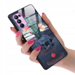 Etui GLASS do OPPO RENO 5 PRO Case Piękne Wzory
