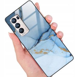 Etui Glass Do Oppo Reno 5 Pro Plus Marmurek Wzory
