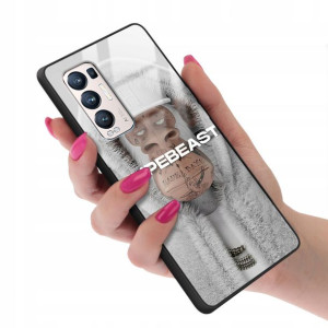 Etui GLASS do OPPO RENO 5 PRO PLUS Misie Wzory