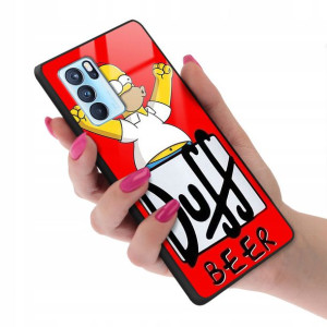 Etui GLASS do OPPO RENO 6 Case Kreskówki Top Wzory