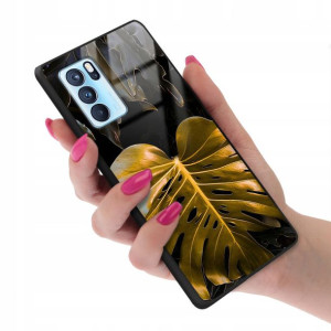 Etui GLASS do OPPO RENO 6 Case Modne Kobiece Wzory
