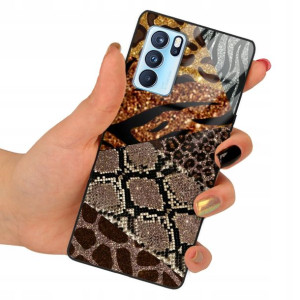 Etui GLASS do OPPO RENO 6 Case Modne Piękne Wzory