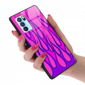 Etui Glass do OPPO RENO 6 Case Młodzieżowe Wzory