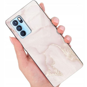 Etui Glass Do Oppo Reno 6 Marmurek Case Mix Wzory