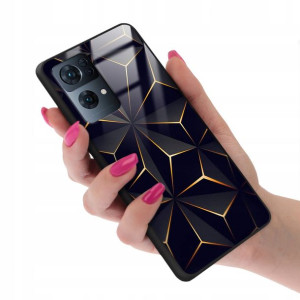 Etui Glass do OPPO RENO 7 PRO 5G Case Modne Wzory