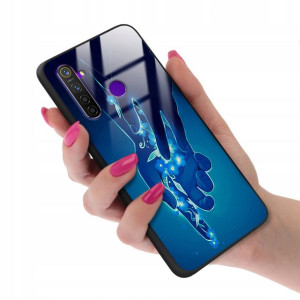 Etui GLASS do REALME 5 PRO Case Biologiczne Wzory