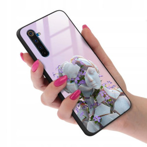 Etui GLASS do REALME 6 PRO Case Biologiczne Wzory