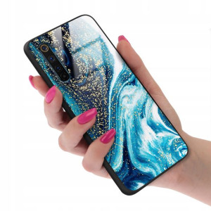Etui GLASS do REALME 6 PRO Case Marmurki Top Wzory