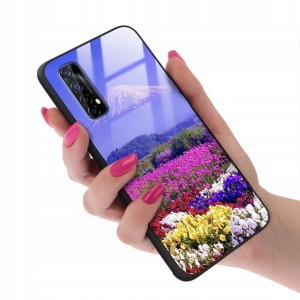 Etui GLASS do REALME 7 Obudowa TOP Wiosenne Wzory
