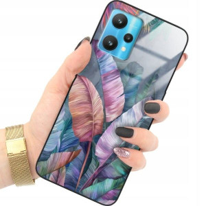 ETUI GLASS do REALME 9 PRO Damskie Kwiaty Wzory