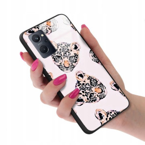 Etui Glass do REALME 9I Case Kwiatki Lato Wzory