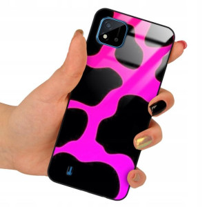 Etui GLASS do REALME C11 2021 Modne Piękne Wzory