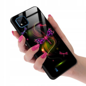 Etui Glass do REALME C11 2021 Obudowa Motyle Wzory