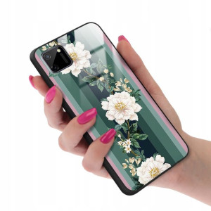 Etui GLASS do REALME C11 Case Modne Kobiece Wzory