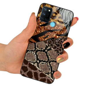 Etui GLASS do REALME C17 Case Modne Piękne Wzory