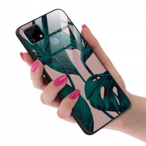 Etui GLASS do REALME C25 Case Modne Kobiece Wzory