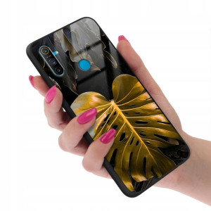 Etui GLASS do REALME C3 Case Modne Kobiece Wzory