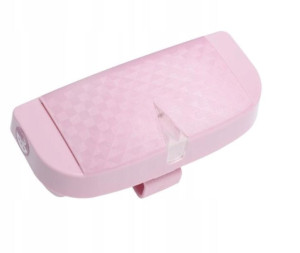 Sztywne Etui Na Okulary Do Samochodu (Różowy)