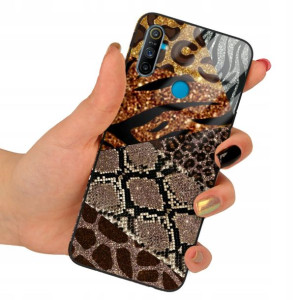 Etui GLASS do REALME C3 Case Modne Piękne Wzory