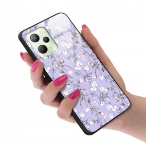Etui Glass do REALME C35 Case Wiosenne Top Wzory