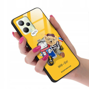 Etui Glass do REALME C35 Obudowa TEDDY Misie Wzory