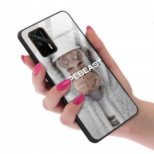 Etui GLASS do REALME GT Case Bearbrick Misie Wzory
