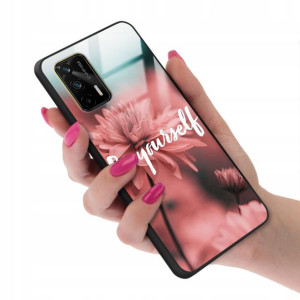 Etui GLASS do REALME GT Case Modne Kobiece Wzory