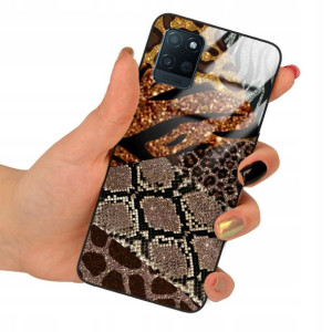Etui GLASS do REALME V11 Case Modne Piękne Wzory