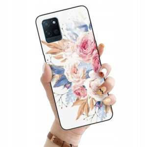 ETUI GLASS do REALME V11 Top Flower Natura Wzory