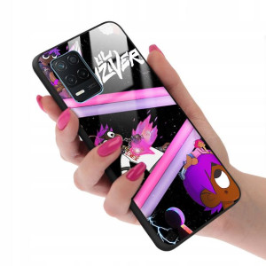 Etui GLASS do REALME V13 5G Case Kreskówki Wzory