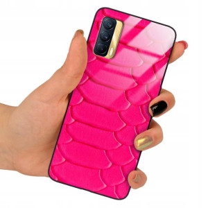 Etui GLASS do REALME V15 Case Modne Piękne Wzory