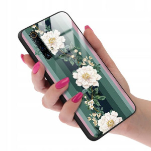 Etui GLASS do REALME X50 Case Modne Kobiece Wzory