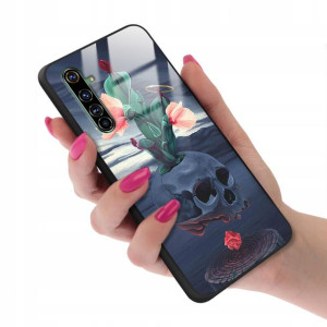 Etui GLASS do REALME X50 PRO Case Piękne Top Wzory