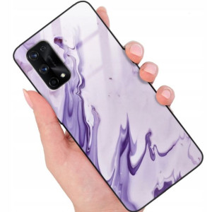 Etui Glass Do Realme X7 Pro Marmurek Różne Wzory
