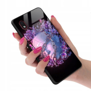 Etui GLASS do SAMSUNG A01 CORE Case Piękne Wzory