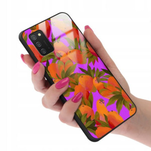 Etui Glass do SAMSUNG A02S Case Wakacyjne Wzory