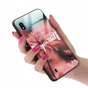Etui GLASS do SAMSUNG A10 Case Modne Kobiece Wzory