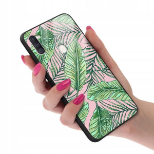 Etui GLASS do SAMSUNG A11 Case Kwiatki Lato Wzory