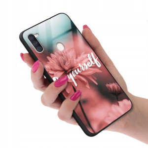 Etui GLASS do SAMSUNG A11 Case Modne Kobiece Wzory