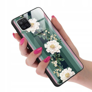Etui GLASS do SAMSUNG A12 5G Case Kobiece Wzory