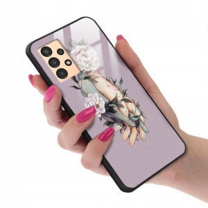 Etui Glass do SAMSUNG A13 4G Biologist Human Wzory