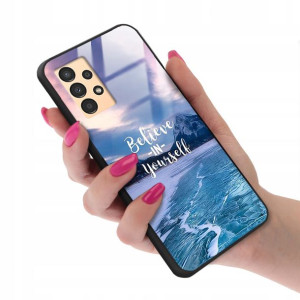 Etui Glass do SAMSUNG A13 4G Case Modne Top Wzory