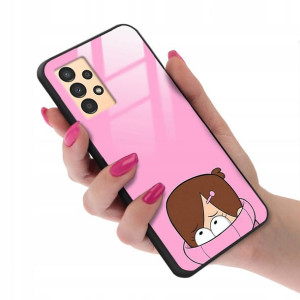 Etui Glass do SAMSUNG A13 4G Case Wiosenne Wzory