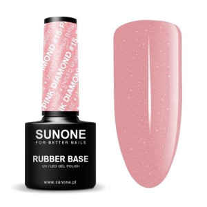 SUNONE rubber base 15 Pink Diamond 12g baza do przedłużania