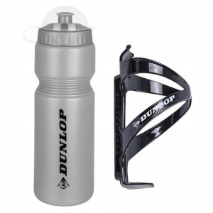 Bidon Rowerowy Dunlop 750ml + Koszyk