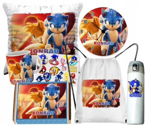 Zestaw Prezentowy Dla Fana Sonic 2 The Hedgehog Y4