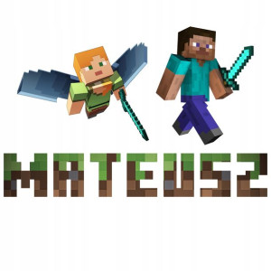 Naklejki Na Ściane Twoje Imię Minecraft Z2