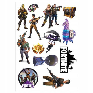 Naklejki Fortnite Dekoracje Postacie A4 Z2
