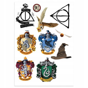 Naklejki Harry Potter Dekoracje Postacie A4 Z2
