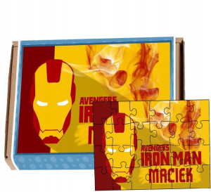 Puzzle Ironman Dla Dzieci 24 Elementy Y4